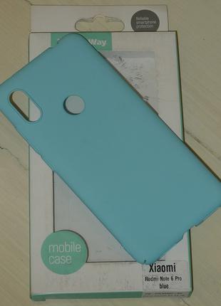 Чехол ColorWay Xiaomi Redmi Note 6 Pro PC case blue 0618