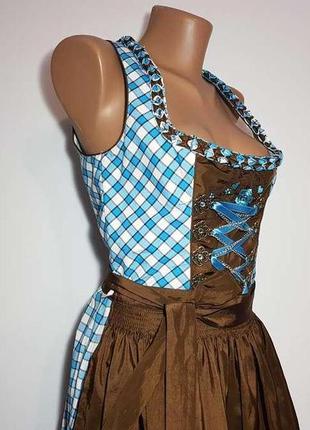 Баварское платье landhaus c&a, 38 размер, m, как новое!