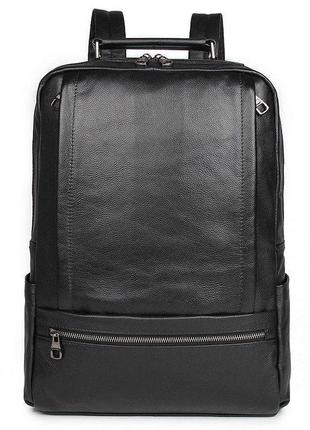Рюкзак Vintage 14949 кожаный Черный, Черный