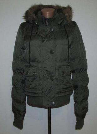 Куртка broadway, утепленная, с мехом, размер 36, как новая!