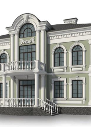 Фасадна дошка в будь яких кольорах. Основа виготовлена з твердого