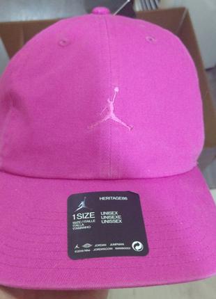 Кепка Nike Air Jordan Heritage86 Pink розовая AR2117-326