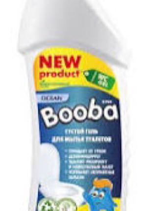 Гель Booba для мытья унитазов, умывальников, ванной 700 ml