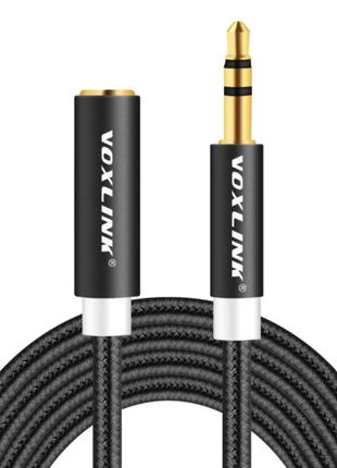 Удлинитель аудио кабель Vоxlink mini jack 3.5мм M - 3.5мм F дл...