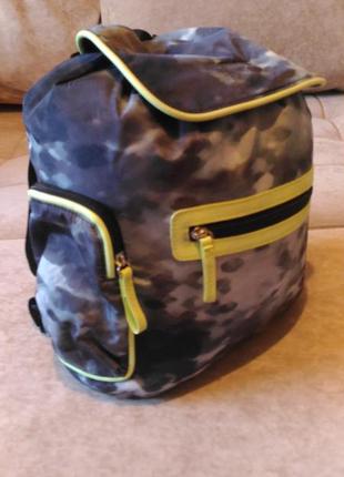Рюкзак, текстиль в стиле милитари, лёгкий, прочный, объёмный