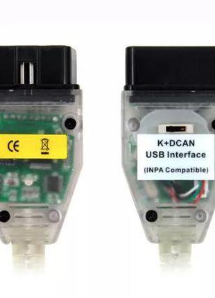 BMW INPA K+CAN Interface USB Адаптер K + D-Can для диагностики...