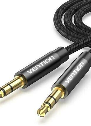 AUX аудио кабель Vention Audio 3.5 мм Metal Type в тканевой оп...