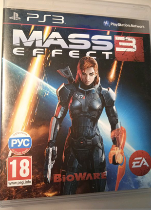 Гра Mass Effect 3 (PS3, російські субтитри)