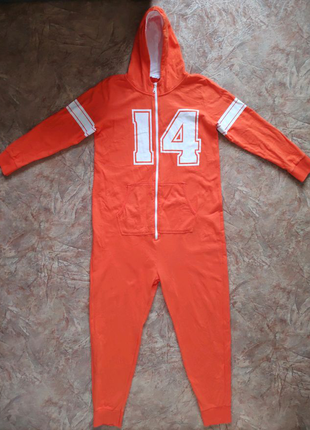 Пижама подростковая котоновая размер XL унисекс Hema