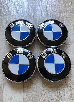 Колпачки заглушки на литые диски БМВ BMW 56мм 686109201