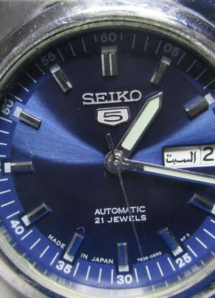 Японські годинники Seiko 5 Automatic (7s26). Оригінал!