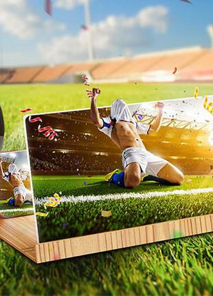 3D Увеличитель экрана телефона деревянный
