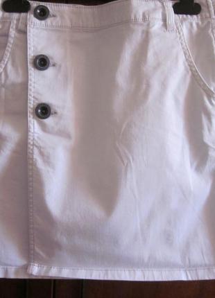 Белая юбка esprit размер xs, почти новая