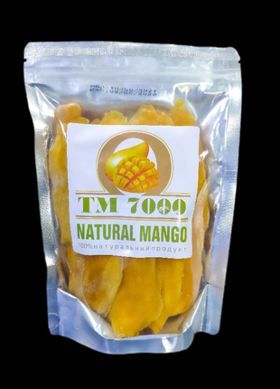 Манго сушений без цукру ТМ 7000 Mango Natural 500 г