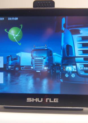 Автомобільний GPS навігатор Shuttle 5''(Україна+Європа),IGO Truck