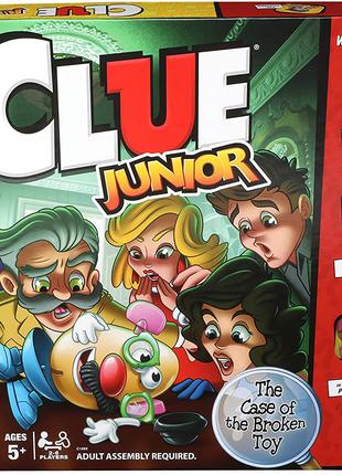 Hasbro Настольная игра Клуедо детская Gaming Clue Junior Board Ga