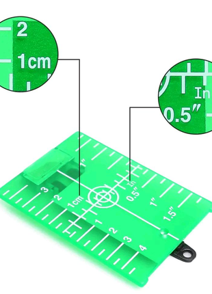 Магнітна лазерна мішень-панель для лазерного рівня зеленого