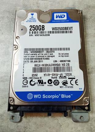 Жесткий диск Western HDD 250 Гб
