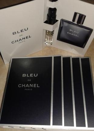 Chanel bleu de chanel parfum оригинал 100% пробник 2 мл