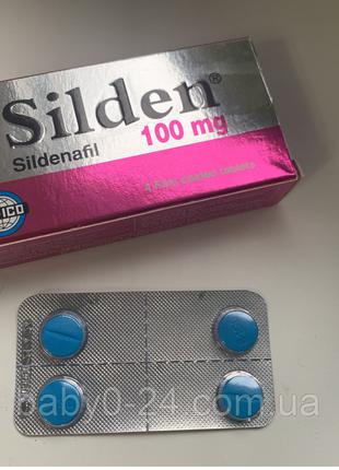 Silden 100мг Sildenafil для мужской силы Viagra