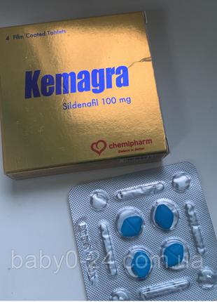 Kemagra ( viagra)100mg для лікування порушення ерекції Kamagra