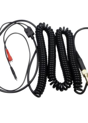 Витой провод кабель шнур для наушников Sennheiser HD25-1 / HD2...