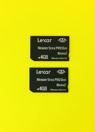 Карта памяти Lexar Memory Stick Pro Duo 4 Gb SanDisk для Sony