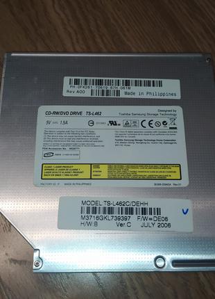 Оптичний програвач CD/DVD для ноутбука Toshiba TS-L462 (IDE)