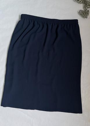 Стильная юбка на резинке , большого размера