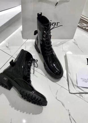 Кожаные ботинки Dior