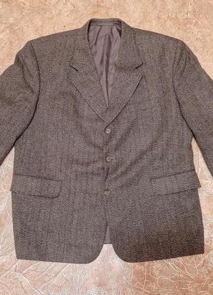 Пиджак мужской классика плотный тяжелый костюм