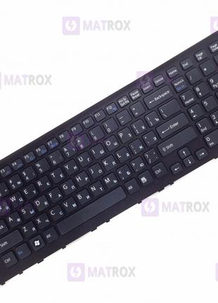 Клавиатура для ноутбука Sony Vaio VPC-EF, VPCEF series, black, ru