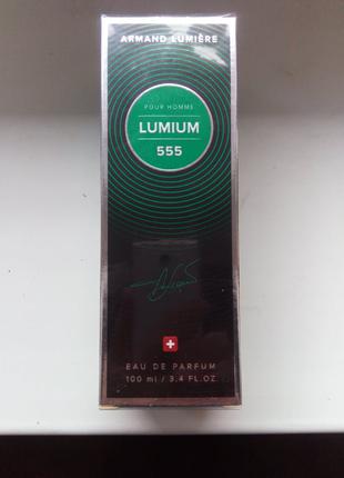 Парфюмированная вода мужская Armand Lumiere Lumium Pour Homme 555