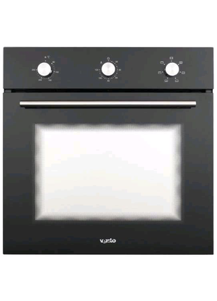 Вмонтована кухонна духова шафа пічка Ventolux EO56M-6K BK