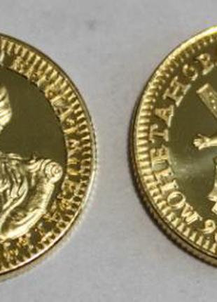 Россия два рубля 1726 год Екатерина 1