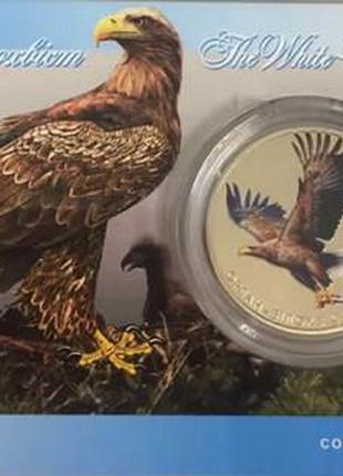 Монета 2 гривны 2019 Орлан-белохвост