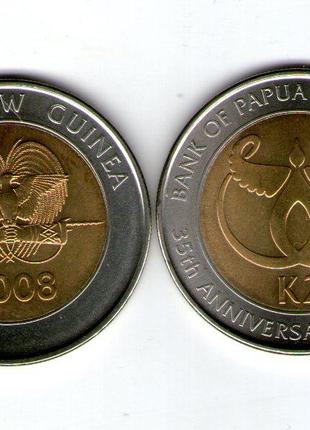 Монета Папуа-Новая Гвинея 2 кина 2003 год