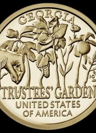 США 1 долар 2019 рік "Американський інновації" Попелясті сади.
