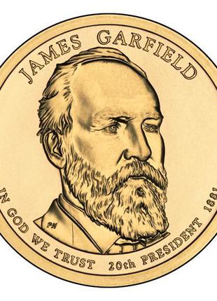 США 1 доллар 2011, 20 президент Джеймс Гарфилд (1881)