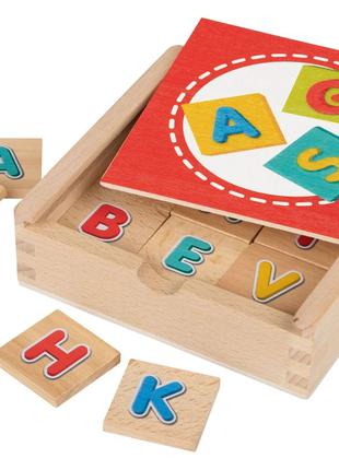 Игровой набор Английский алфавит Playtive с ящиком для хранения.