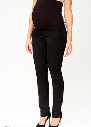 Чёрные  штаны штани для беременных брюки