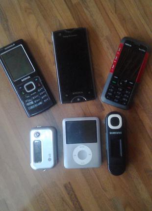 Телефоны/МР-3 плеер/IPod