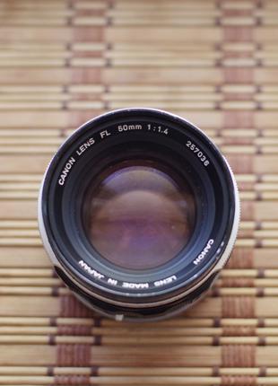 Об'єктив Canon FL 50mm 1.4