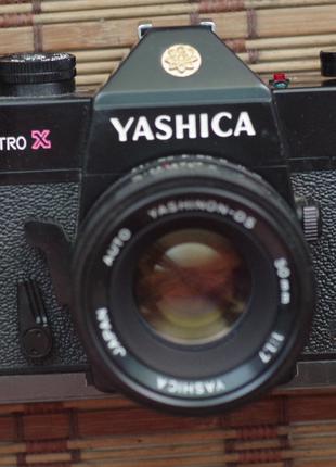 Фотоаппарат Yashica TL Electro X ITS + Yashinon DS 50mm 1.7