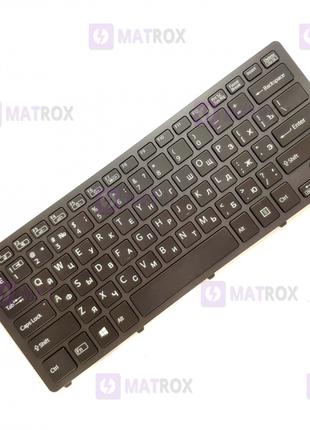 Клавиатура для ноутбука Sony Vaio Fit SVF14N series, black, ru