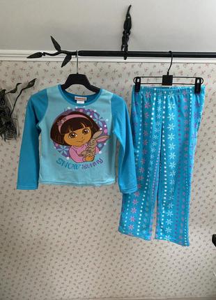Прелестная пижама на девочку 7-9 лет