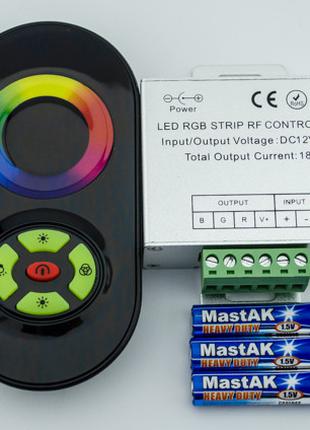 Контроллер RGB 18А радио - черный
