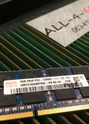 Оперативна пам`ять HYNIX DDR3 8GB SO-DIMM PC3 12800S 1600mHz I...