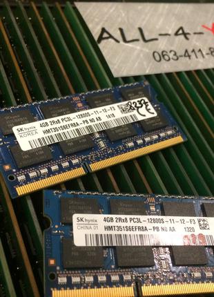 Оперативна пам`ять HYNIX DDR3 4GB SO-DIMM 1.35V 2Rx8 PC3L 1280...