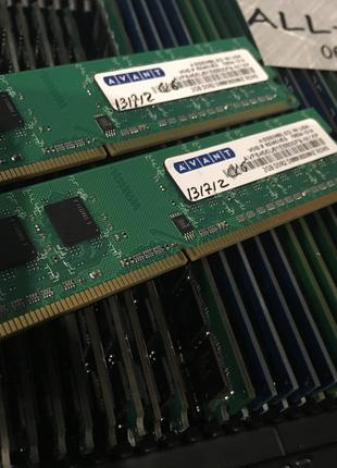 Оперативна пам`ять AVANT DDR2 2GB PC2 6400U 800mHz Intel/AMD